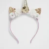 Girl Seed Heritage Hair Accessories-Flower Unicorn Headband