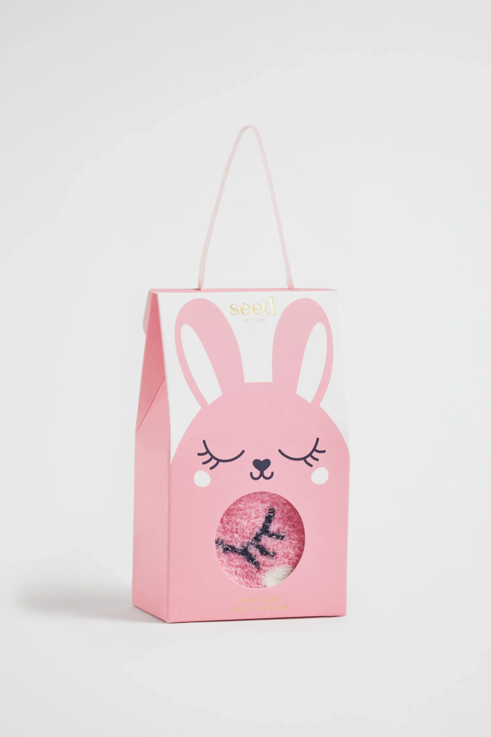 Girl Seed Heritage Socks-Fluffy Bunny Sock