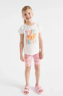 Girl Seed Heritage T-Shirts & Tops-Frutti Motif Tee