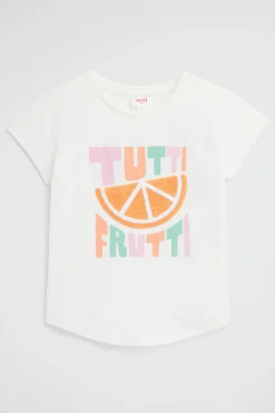 Girl Seed Heritage T-Shirts & Tops-Frutti Motif Tee