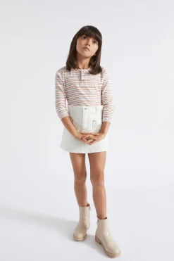 Girl Seed Heritage T-Shirts & Tops-Funnel Rib Tee