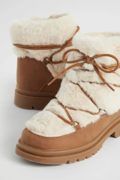 Girl Seed Heritage Boots-Fur Trapper Boot