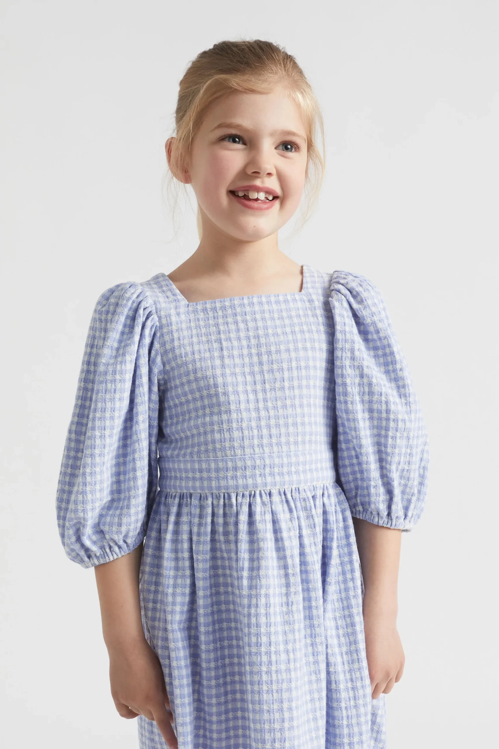Girl Seed Heritage Dresses-Gingham Dress