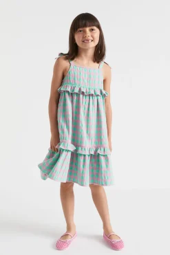 Girl Seed Heritage Dresses-Gingham Dress