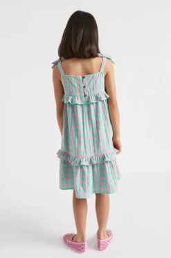 Girl Seed Heritage Dresses-Gingham Dress