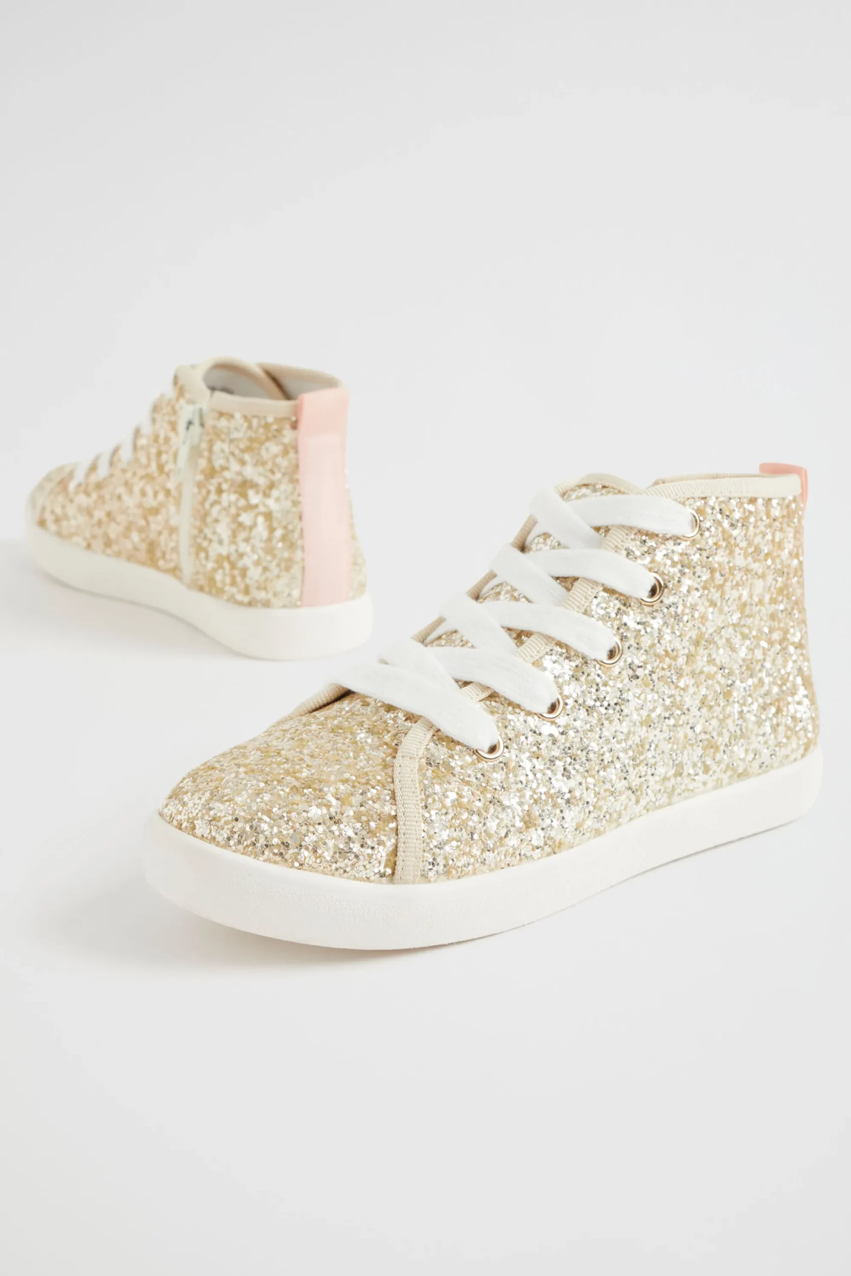 Girl Seed Heritage Boots-Glitter Hightop