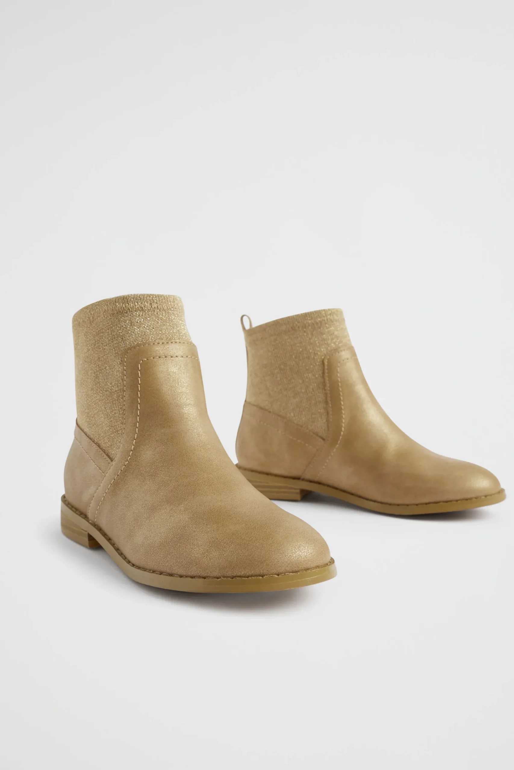 Girl Seed Heritage Boots-Glitter Sock Boot