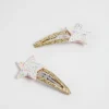 Girl Seed Heritage Hair Accessories-Glitter Star Snaps