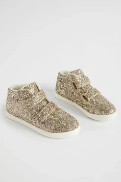 Girl Seed Heritage Sneakers & Trainers-Glitter Tab High Top