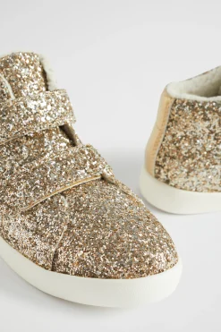 Girl Seed Heritage Sneakers & Trainers-Glitter Tab High Top