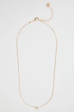 Woman Seed Heritage Jewellery-Gld Initial Necklace