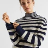 Woman Seed Heritage Knitwear & Sweaters-Gradient Stripe Knit