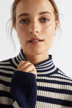 Woman Seed Heritage Knitwear & Sweaters-Gradient Stripe Knit