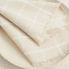 Seed Heritage Kitchen & Dining-Grid Napkin Set Of 4