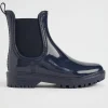 Girl Seed Heritage Gumboots-Gusset Shiny Gumboot
