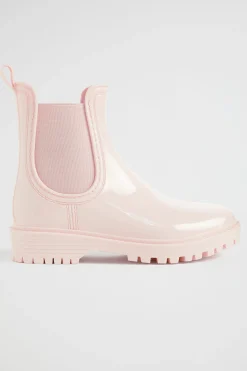 Girl Seed Heritage Boots-Gusset Shiny Gumboot
