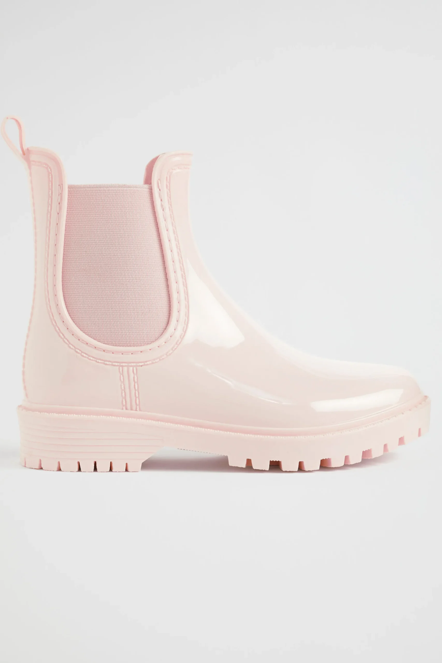 Girl Seed Heritage Boots-Gusset Shiny Gumboot
