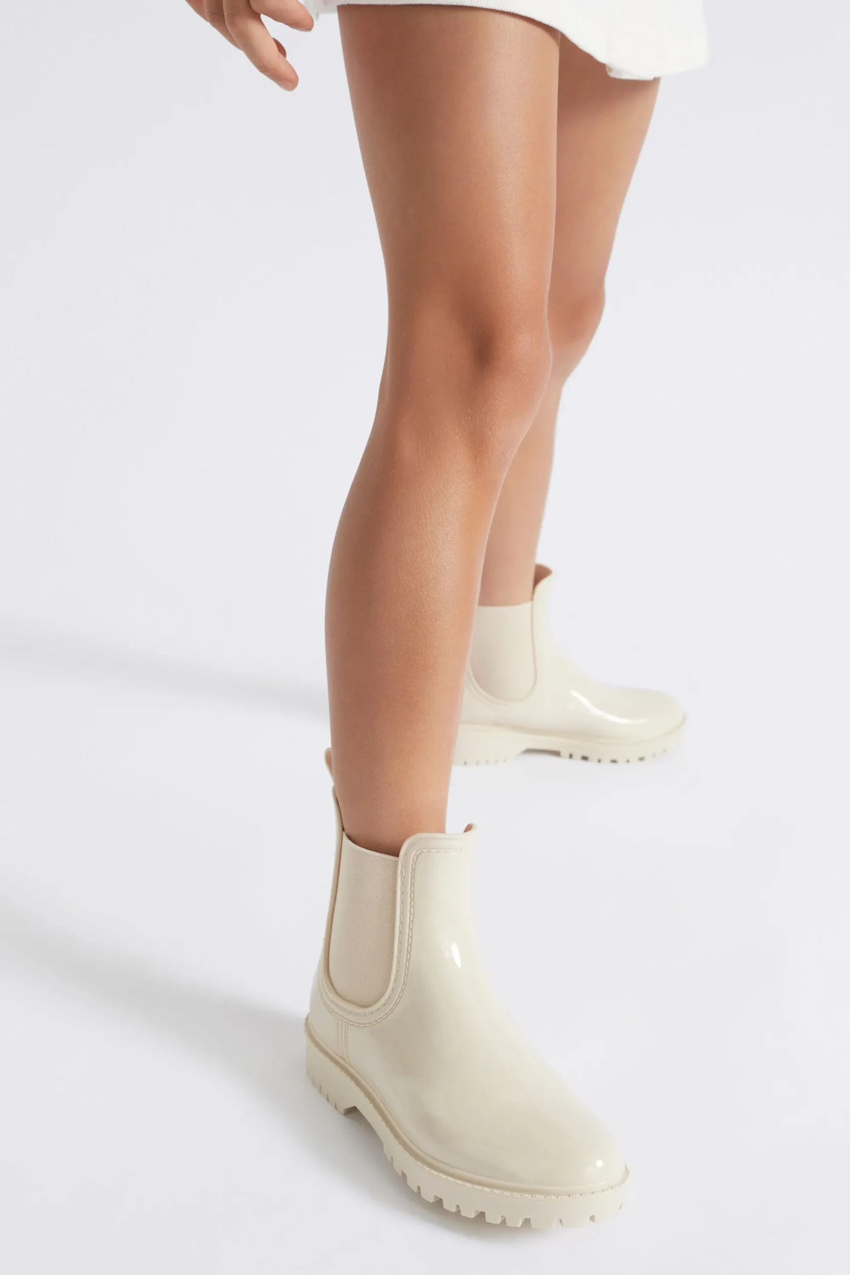 Girl Seed Heritage Gumboots-Gusset Shiny Gumboot