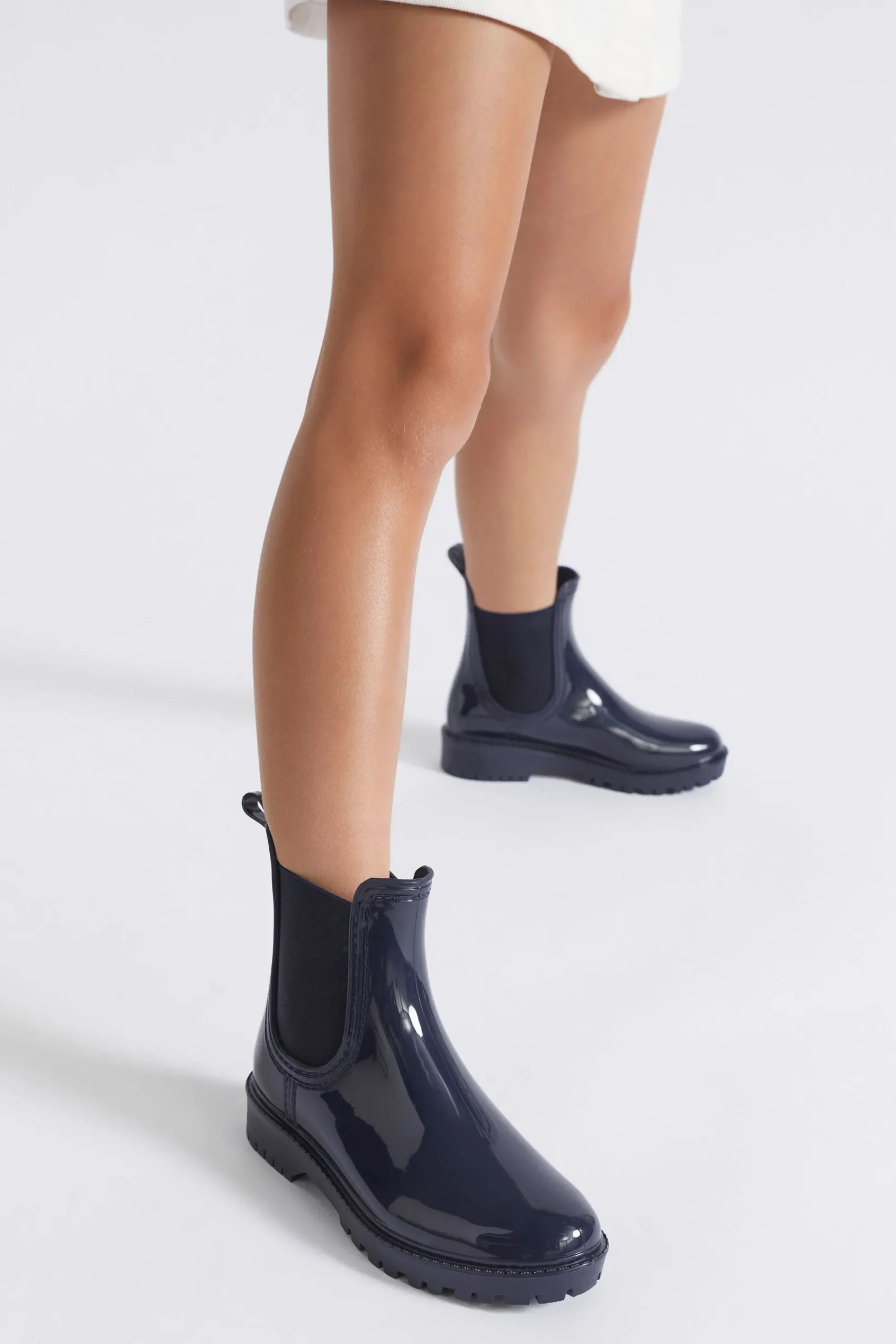 Girl Seed Heritage Gumboots-Gusset Shiny Gumboot