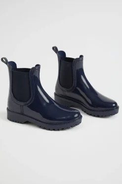 Girl Seed Heritage Gumboots-Gusset Shiny Gumboot