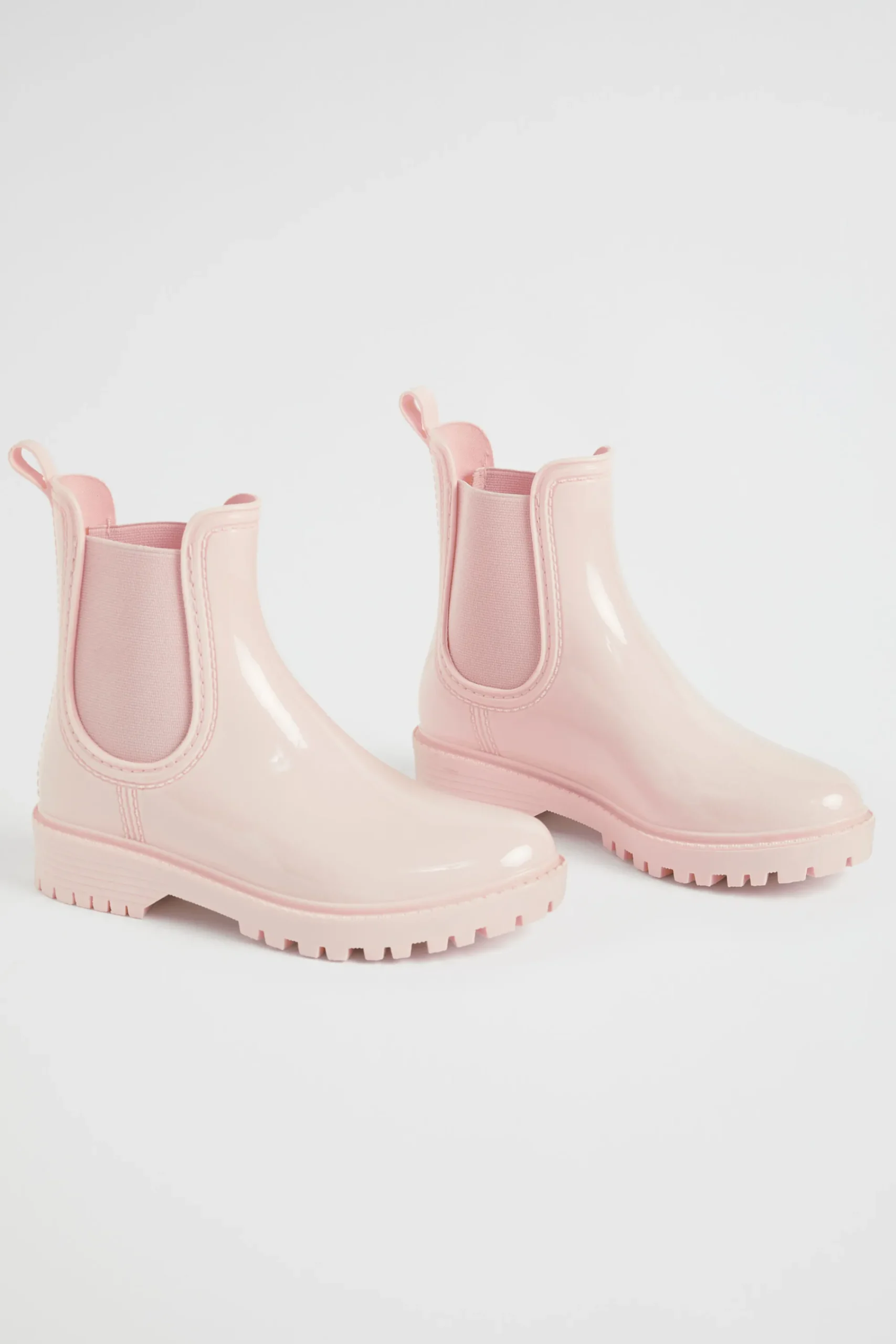 Girl Seed Heritage Boots-Gusset Shiny Gumboot