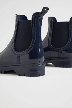 Girl Seed Heritage Gumboots-Gusset Shiny Gumboot