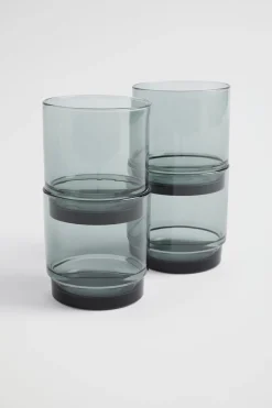 Seed Heritage Kitchen & Dining-Haim Glasses Set Of 4