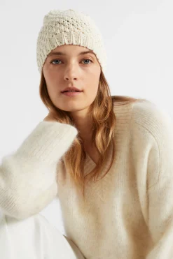 Woman Seed Heritage Hats & Gloves-Hand Knit Beanie