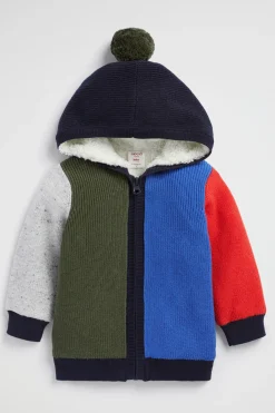 Baby Boy Seed Heritage Jackets & Vests-Hooded Cardigan