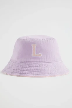 Girl Seed Heritage Hats & Beanies & Caps-Initia Emb Bucket Hat