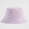 Girl Seed Heritage Hats & Beanies & Caps-Initial Emb Bucket Hat