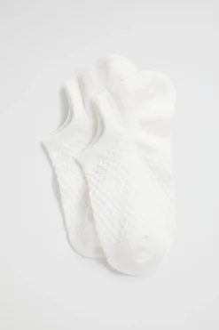Woman Seed Heritage Socks & Tights-Jacquard Sneaker Sock