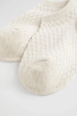 Woman Seed Heritage Socks & Tights-Jacquard Sneaker Sock