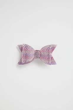 Girl Seed Heritage Hair Accessories-Jewel Bow Duck Clip