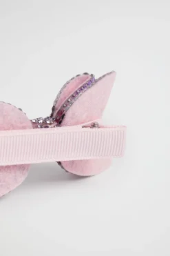 Girl Seed Heritage Hair Accessories-Jewel Bow Duck Clip