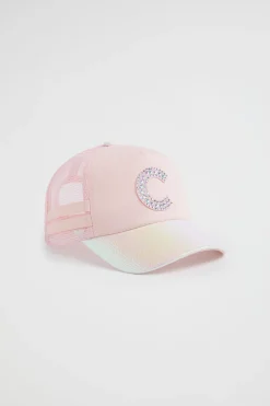 Girl Seed Heritage Hats & Beanies & Caps-Jewel Initial Ap