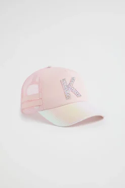 Girl Seed Heritage Hats & Beanies & Caps-Jewel Initial Cap
