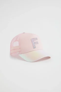 Girl Seed Heritage Hats & Beanies & Caps-Jewel Initial Cap