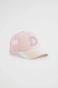 Girl Seed Heritage Hats & Beanies & Caps-Jewel Initial Cap