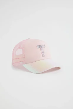 Girl Seed Heritage Hats & Beanies & Caps-Jewel Iniial Cap