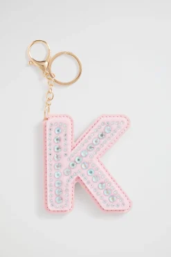 Girl Seed Heritage Keyrings-Jewel Initial Eyring
