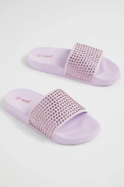 Girl Seed Heritage Sandals & Slides-Jewel Slide