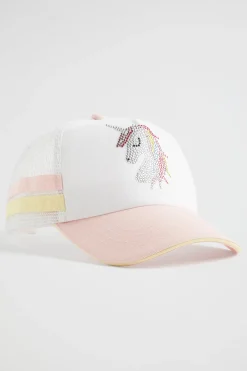 Girl Seed Heritage Swim Accessories-Jewel Unicorn Cap