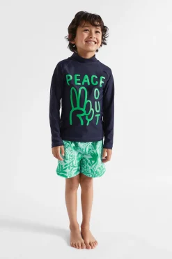 Boy Seed Heritage Swimwear-Jungle Boardshort