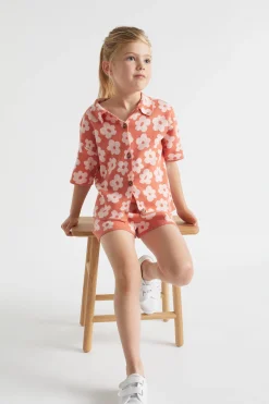 Girl Seed Heritage Knitwear & Sweaters-Knit Jacquard Shirt