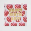 Newborn Seed Heritage Stationery-Large Happy Birthday Strawberry Card