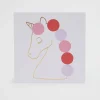Newborn Seed Heritage Stationery-Large Unicorn Card
