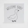 Newborn Seed Heritage Stationery-Large Welcome Baby Duck Card
