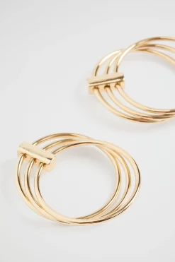 Woman Seed Heritage Jewellery-Layered Circle Earring