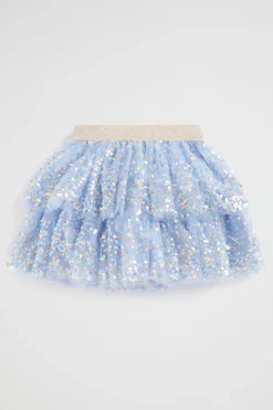 Girl Seed Heritage Skirts-Layered Sequin Tutu